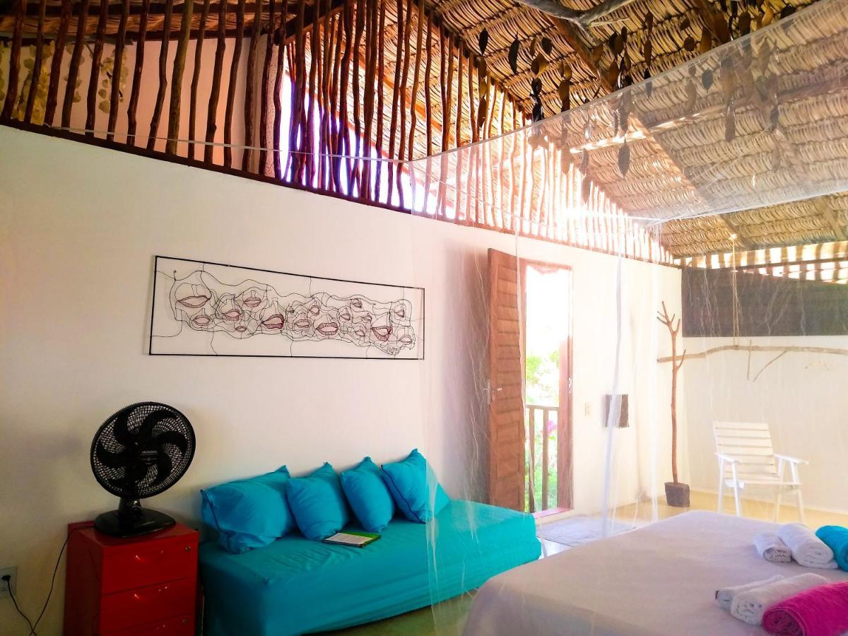 Castelo Vendom Ecolodge Parajuru Bagian luar foto