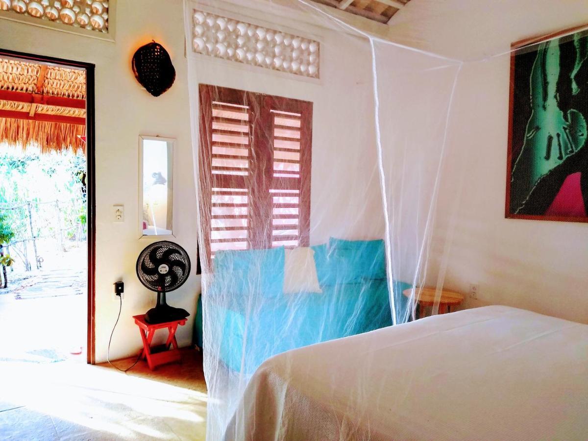 Castelo Vendom Ecolodge Parajuru Bagian luar foto
