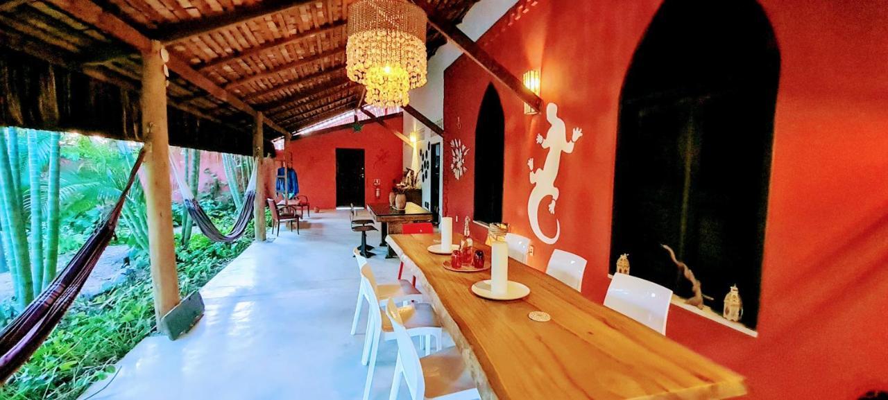 Castelo Vendom Ecolodge Parajuru Bagian luar foto